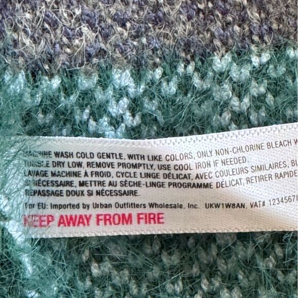 Anthropologie Kai Balloon Sleeve Grey Cardigan One Size - Picture 7 of 7